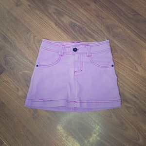 Disney tween denim skirt